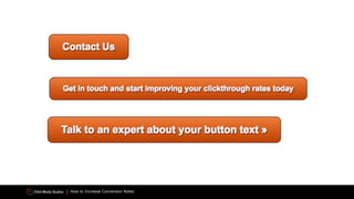 How to Increase Conversion Rates
 