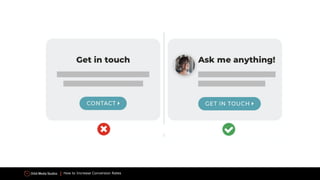 How to Increase Conversion Rates
 
