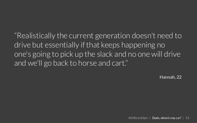 Dude, where's my car? The "complicated" relationship between the auto…