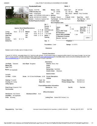 3 Bed / 1 Ba Perry Twp - $35,000 