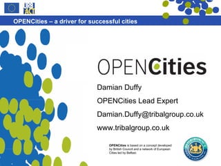 Damian Duffy OPENCities Lead Expert [email_address] www.tribalgroup.co.uk 