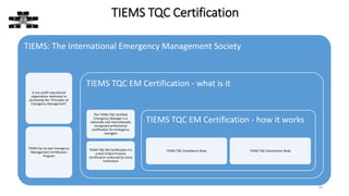International emergency management | PPTX
