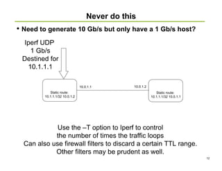 Iperf Tutorial | PDF