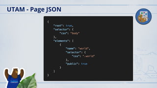 UTAM - Page JSON
 
