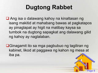 Dugtungan sa kahoy | PPTX