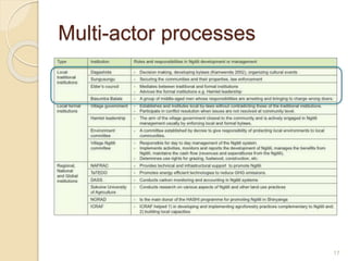 Odds and ends of rehabilitating (restoring) degraded landscapes