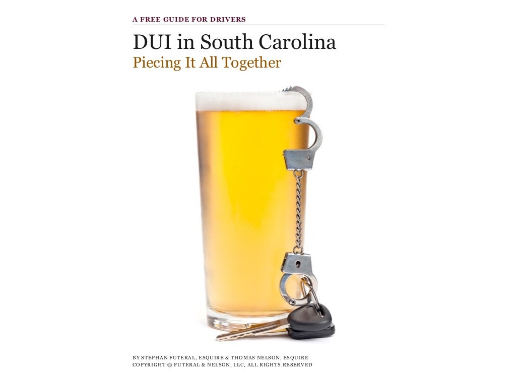 DUI in South Carolina Piecing It All Together