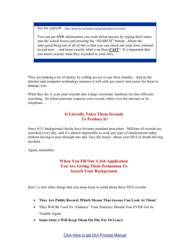 dui defense strategies report