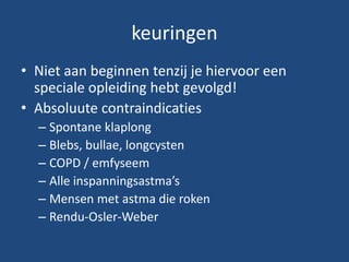Duikgeneeskunde michiel nieuwenhuis | PPTX