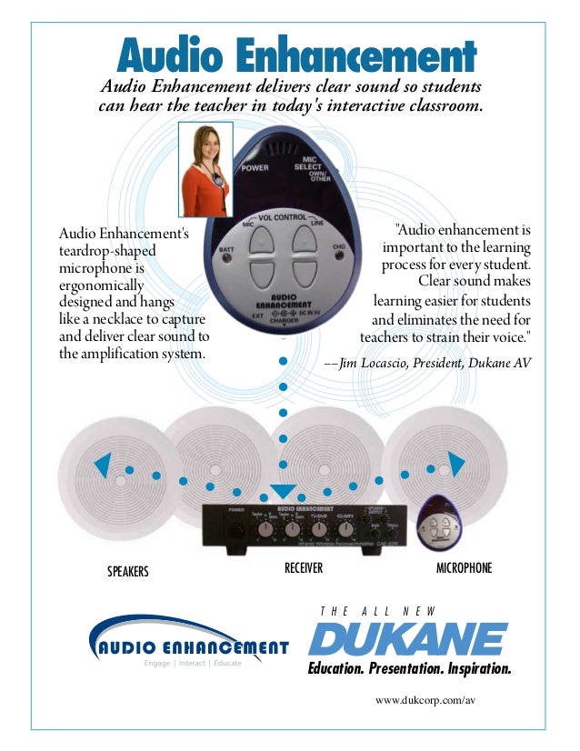 Dukane Audio Enhancement