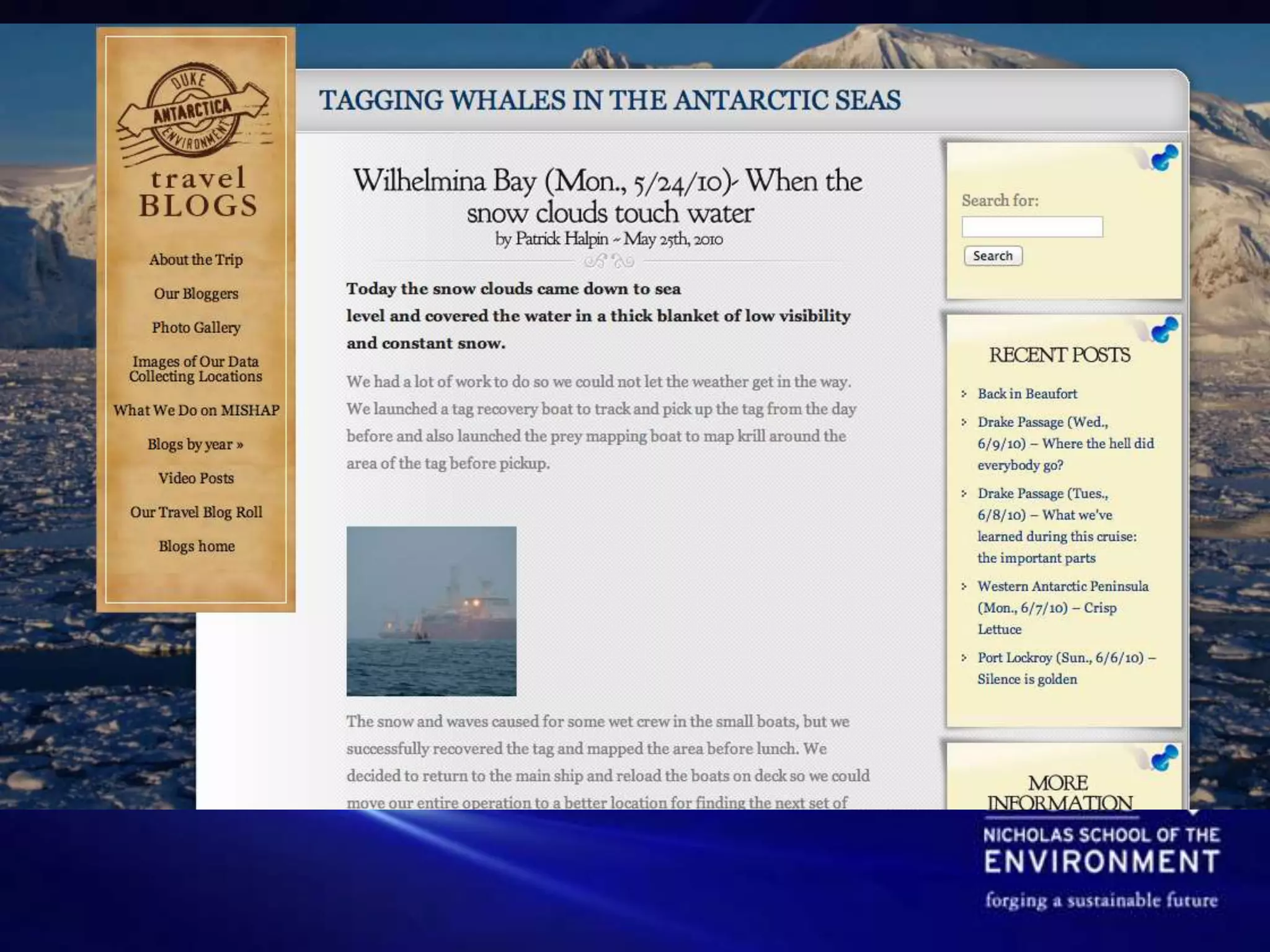 Title in Garamond 3 here

   Subtitle to go here in interstate
     Both fonts can download at
http://www.duke.edu/styleguide.html




           William Chameides
Dean of the Nicholas School of the Environment
 