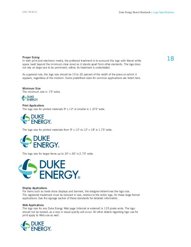 Duke Energy Brand Standards Manual