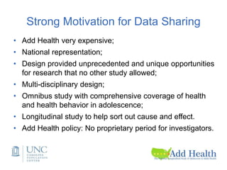 01 Add Health Network Data Challenges: IRB and Security Issues | PPT
