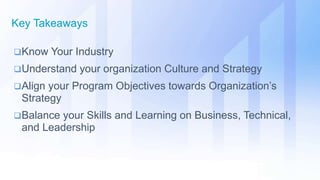 Foundational Skills to Lead Enterprise Programs