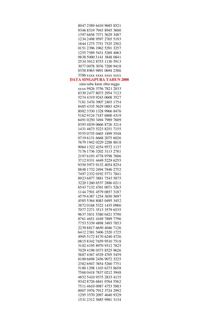 Data keluaran hk 2015 sampai 2016