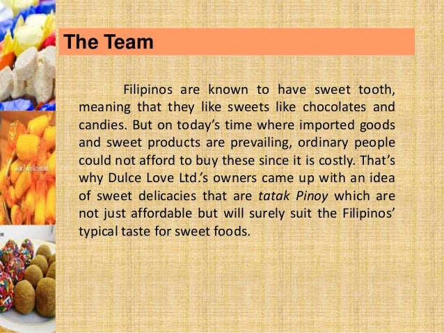 Banana pastillas business plan picture