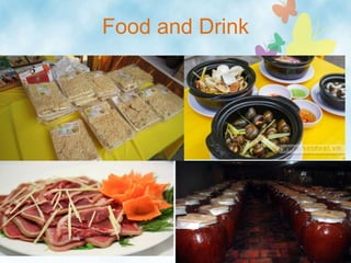 Food and Drink
 