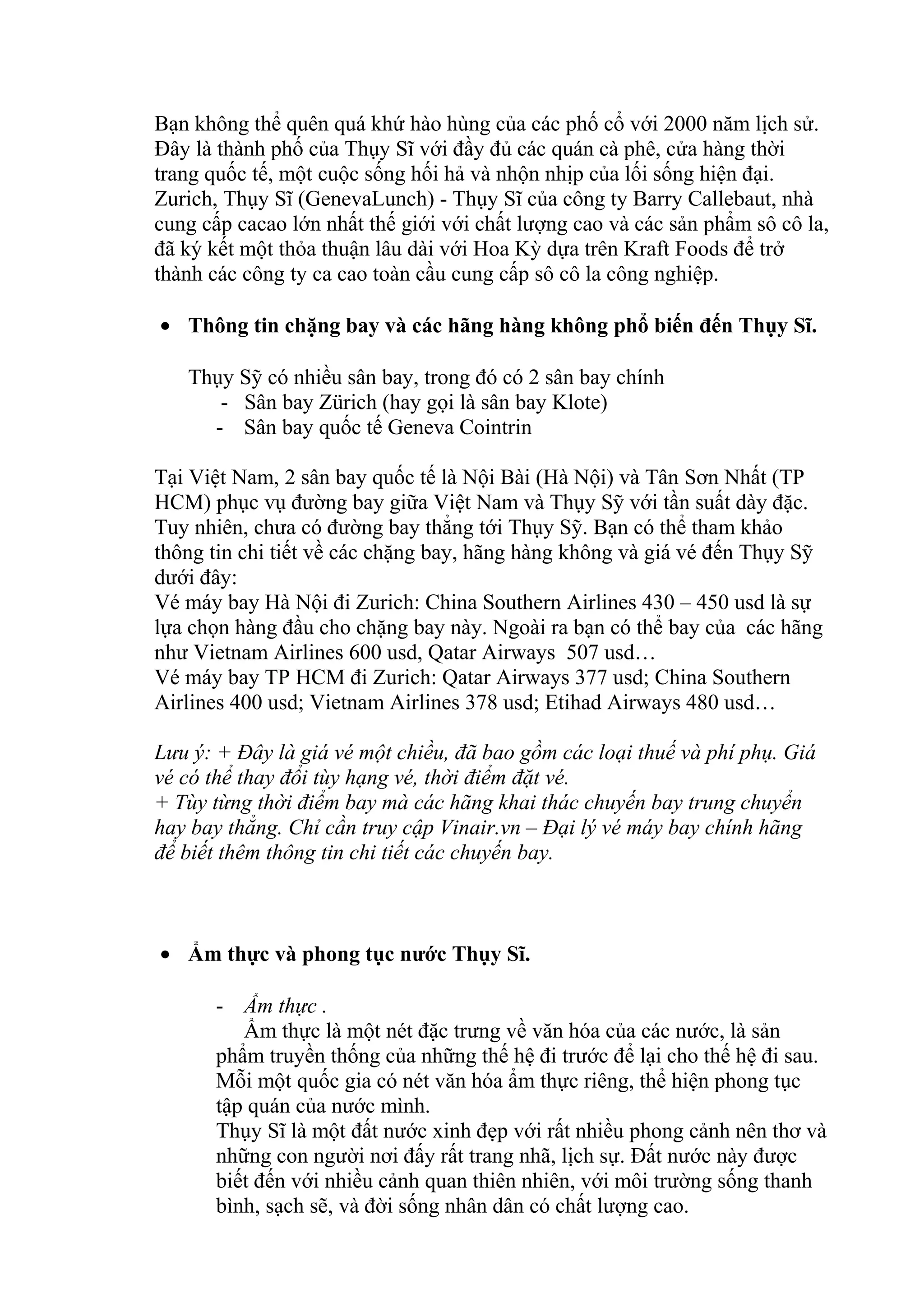 Du lich thuy si | PDF