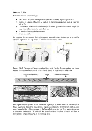Falla Fragil Dultil y fragil ensayo | PDF