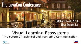 Visual Learning Ecosystems
The Future of Technical and Marketing Communication
 