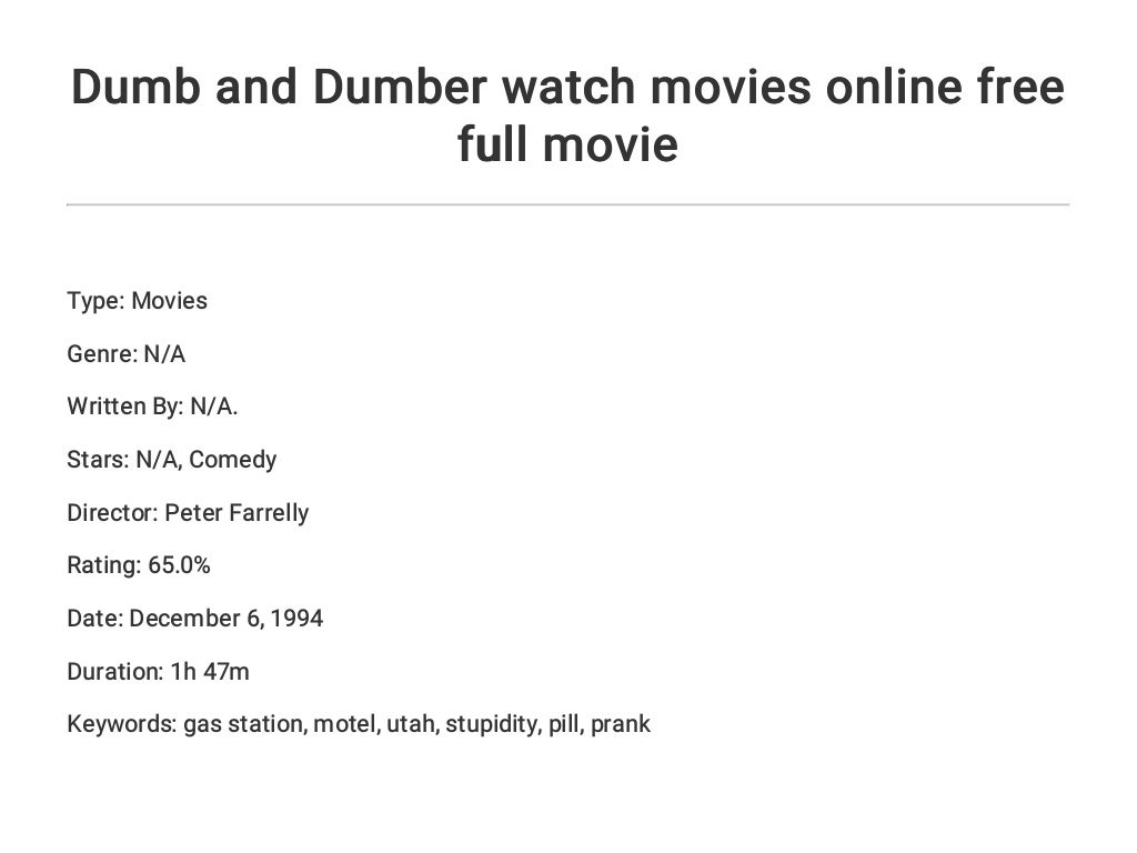 watch dumb and dumber 2 free online spanish watch dumb and dumber 2 free online spanish