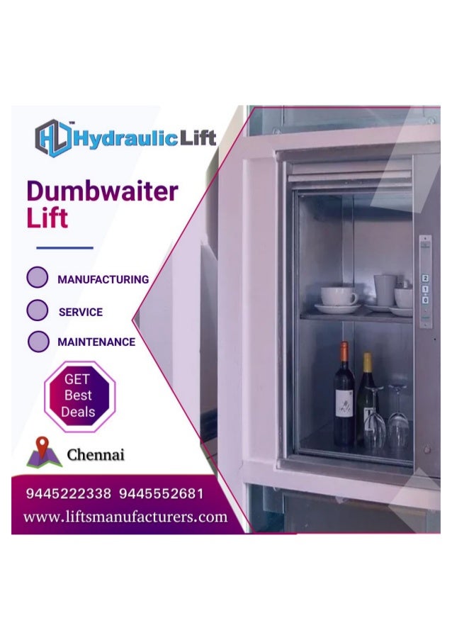 Dumbwaiter Lift Manufacturers In Chennai Hydraulic Lift