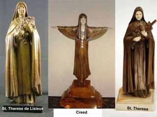 St. Therese de Lisieux St. Theresa Creed 