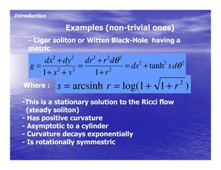 Dumitru Vulcanov - Numerical simulations with Ricci flow, an overview ...