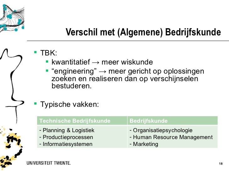 Technische Bedrijfskunde