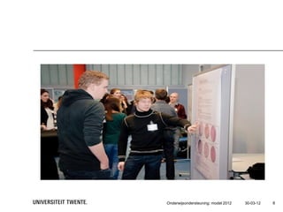 Onderwijsondersteuning: model 2012   30-03-12   8
 