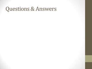 Questions & Answers
 