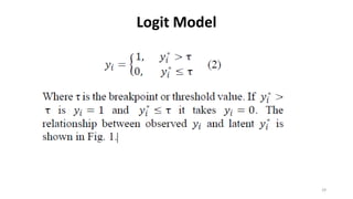 Logit Model
29
 