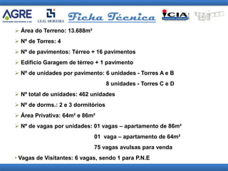 Ficha TécnicaÁrea do Terreno: 13.688m²