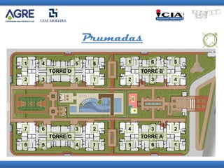  Área Privativa: 64m² e 86m²