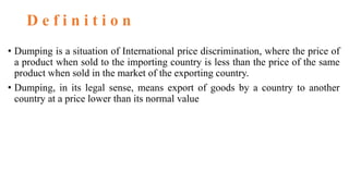 Dumping In Trade – Advantages and Disadvantages of Dumping in ...