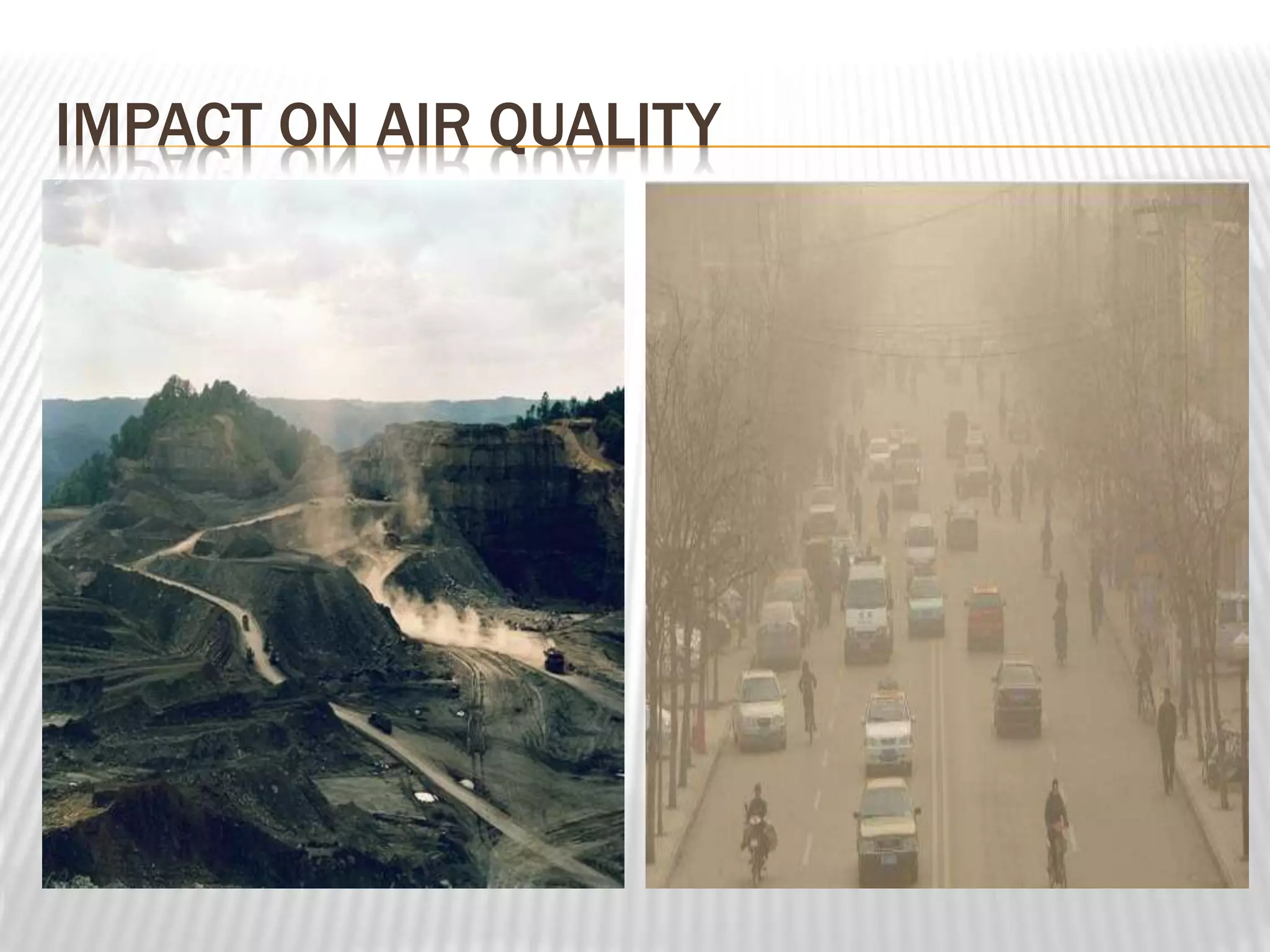 IMPACT ON AIR QUALITY 
 