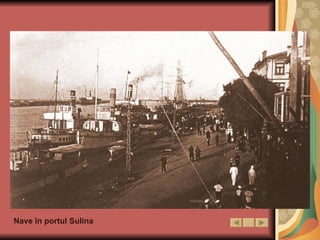 Nave în portul Sulina 