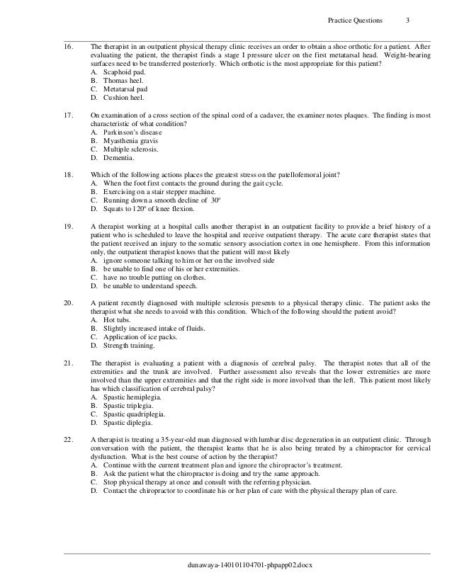 physical therapist soap notes