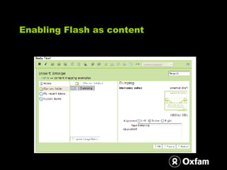 Enabling Flash as content 