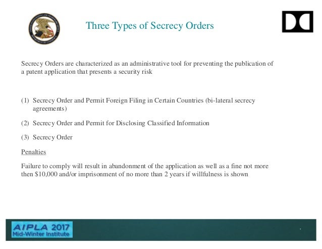 Duncan Foreign Filing licenses aipla presentation 20170203