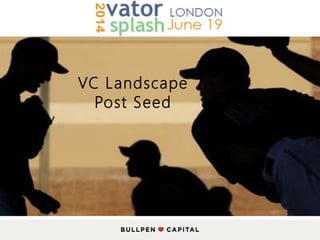 VC Landscape
Post Seed
 