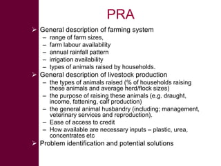Rapid livestock feed assessment tools to support intervention strategies:  FEAST and Techfit