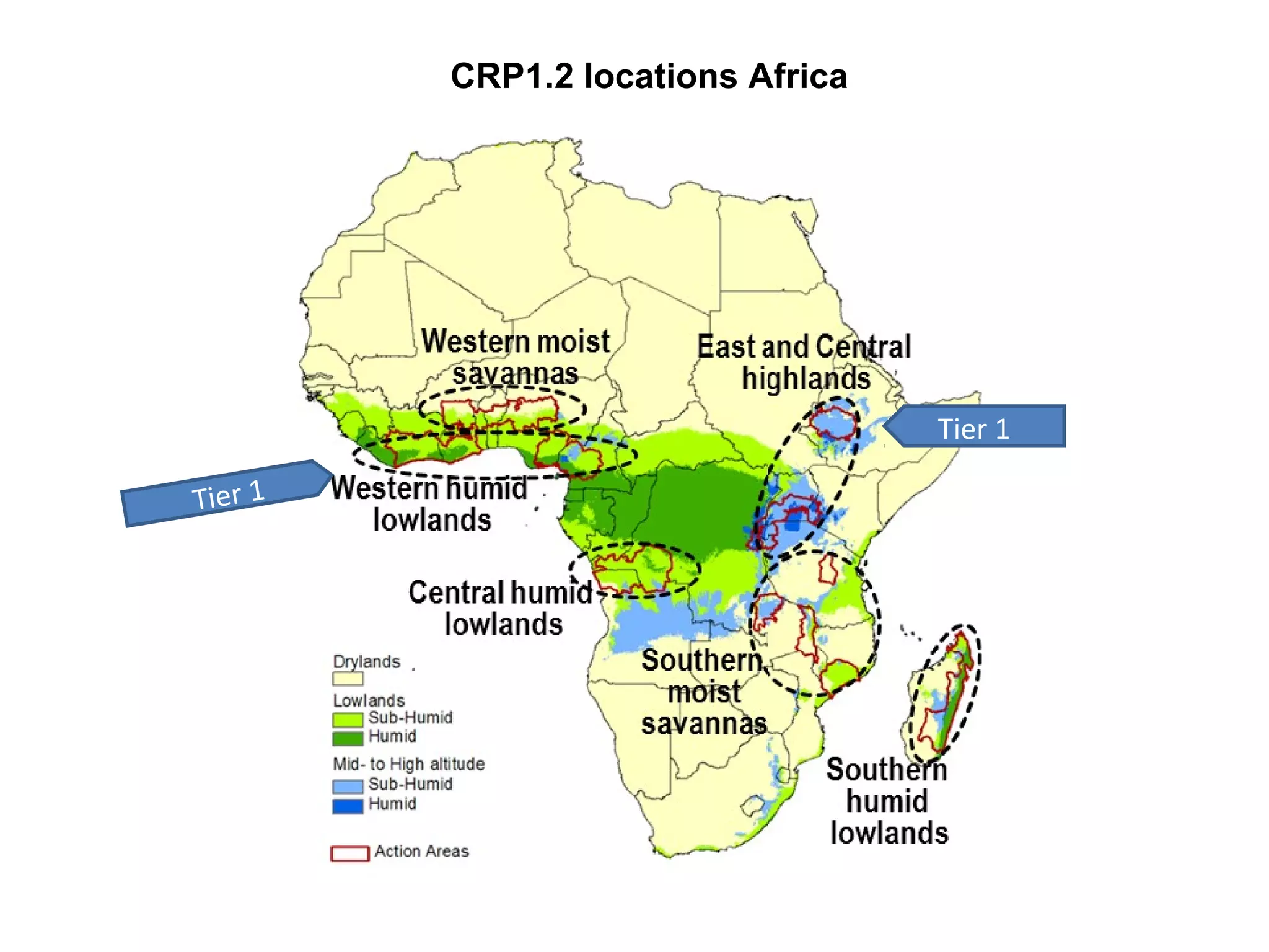 CRP1.2 locations Africa




                                   Tier 1

Tier 1
 