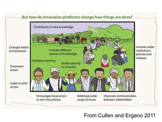 Innovation platforms as spaces for rural change – some experiences from ILRI