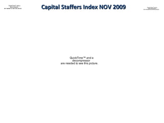 Capital Staffers Index NOV 2009 