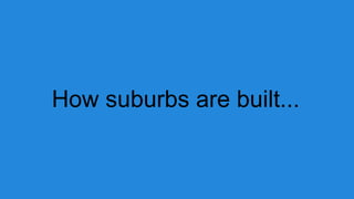 How suburbs are built...

 