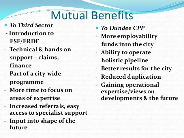 Third sector / community planning partnership (CPP) - Dundee