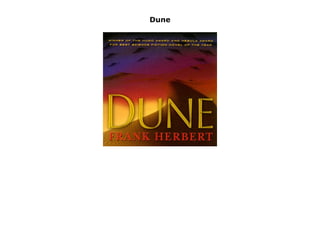 Dune | PDF