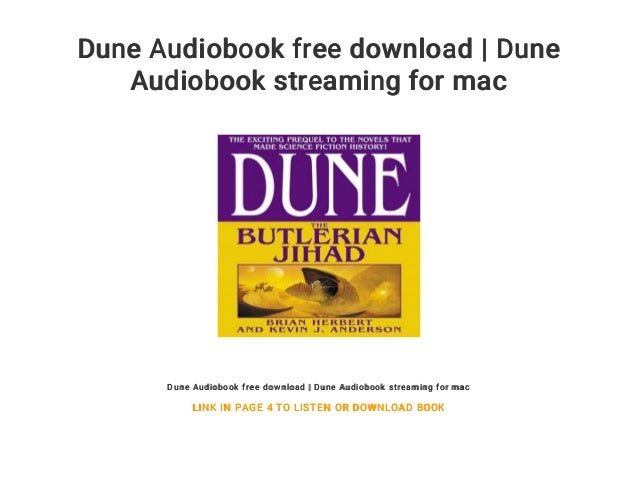 dune audiobook free
