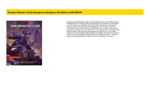 Dmg 5e pdf Dmg 5e pdf